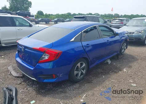 2020 Honda Civic Lx z USA, uszkodzony, nr VIN 2HGFC2F6XLH558769